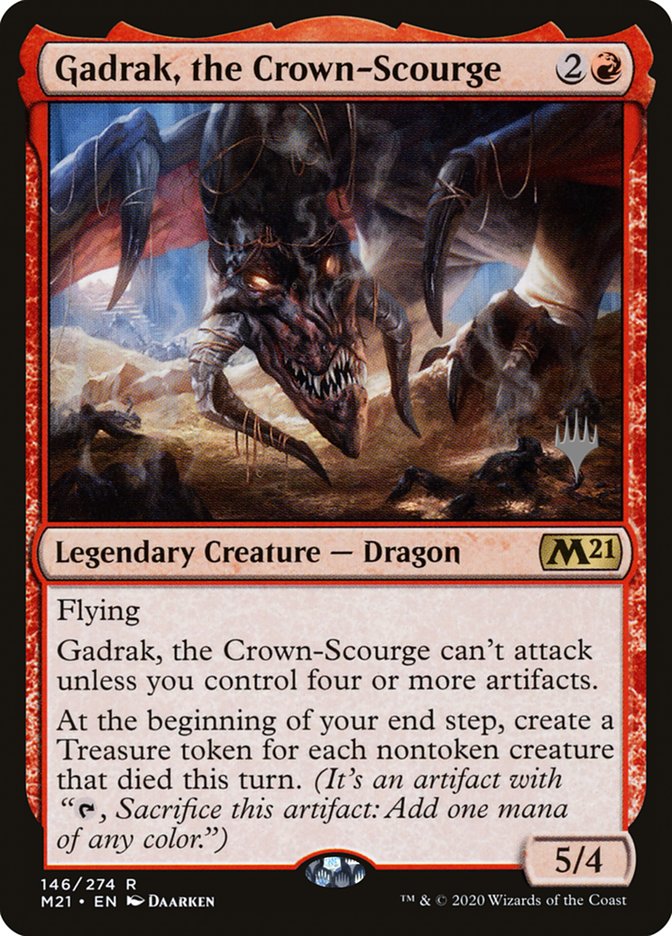 Gadrak, the Crown-Scourge (Promo Pack) [Core Set 2021 Promos] | Gear Gaming Fayetteville