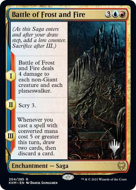 Battle of Frost and Fire (Promo Pack) [Kaldheim Promos] | Gear Gaming Fayetteville