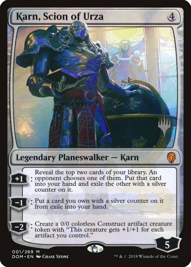 Karn, Scion of Urza (Promo Pack) [Dominaria Promos] | Gear Gaming Fayetteville