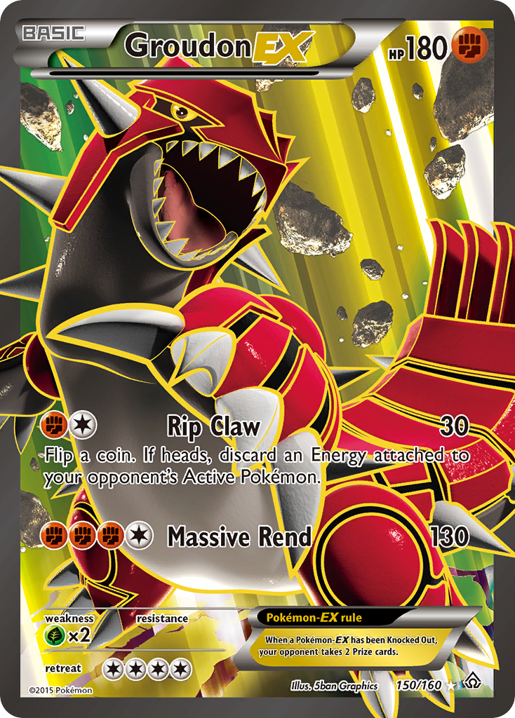 Groudon EX (150/160) [XY: Primal Clash] | Gear Gaming Fayetteville