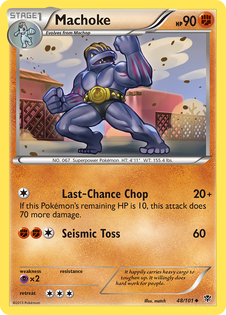 Machoke (48/101) [Black & White: Plasma Blast] | Gear Gaming Fayetteville