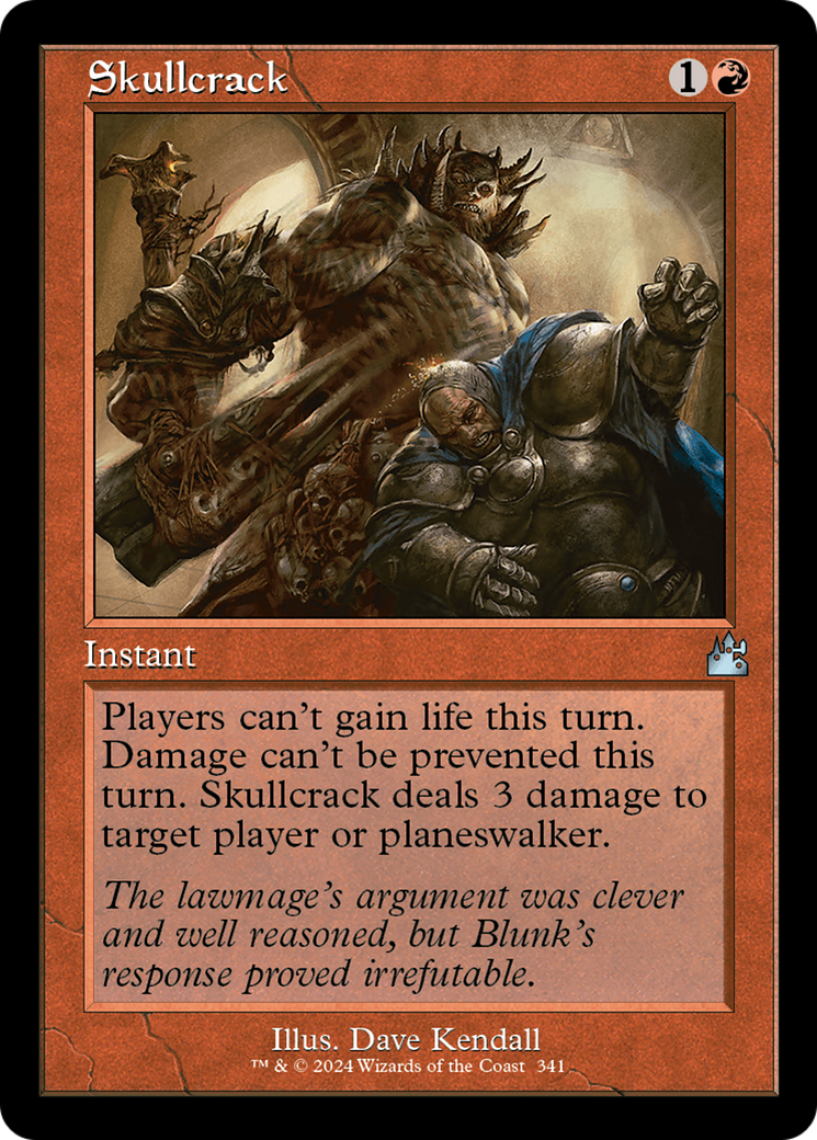 Skullcrack (Retro Frame) [Ravnica Remastered] | Gear Gaming Fayetteville