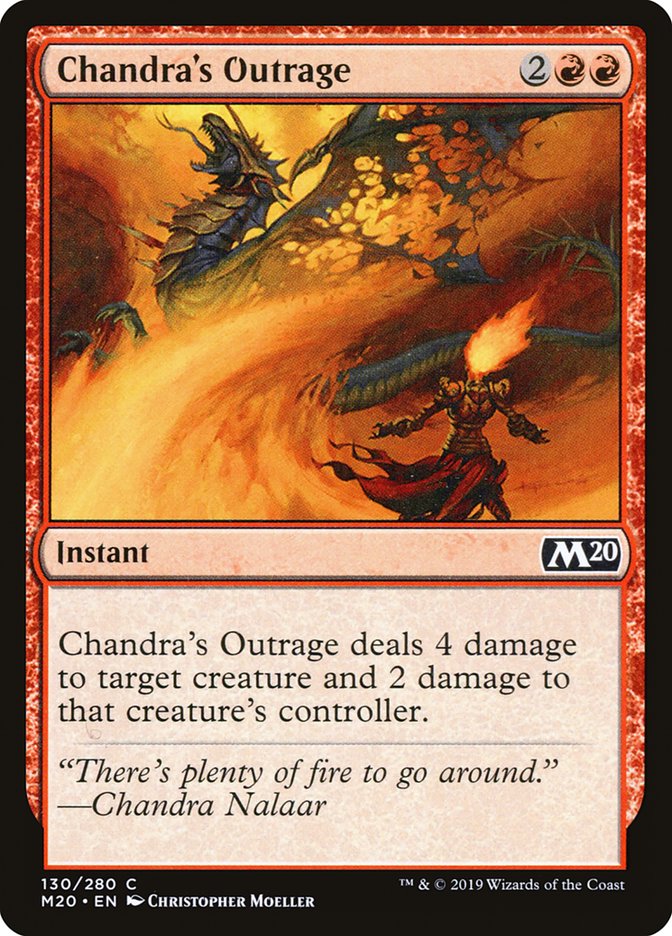 Chandra's Outrage [Core Set 2020] | Gear Gaming Fayetteville