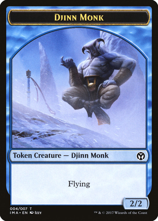 Djinn Monk Token [Iconic Masters Tokens] | Gear Gaming Fayetteville