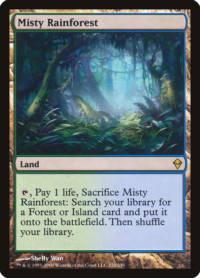 Misty Rainforest [Zendikar] | Gear Gaming Fayetteville