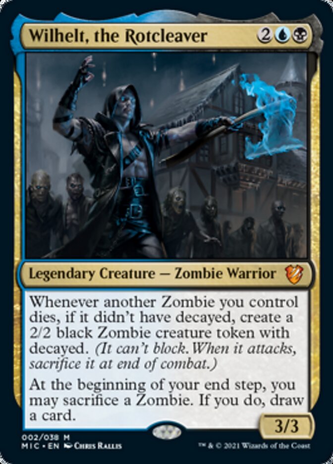 Wilhelt, the Rotcleaver (Display Commander) [Innistrad: Midnight Hunt Commander] | Gear Gaming Fayetteville