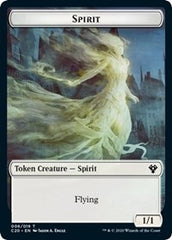 Spirit // Treasure Double-Sided Token [Commander 2020 Tokens] | Gear Gaming Fayetteville