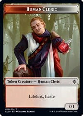 Human Cleric // Food (17) Double-Sided Token [Throne of Eldraine Tokens] | Gear Gaming Fayetteville