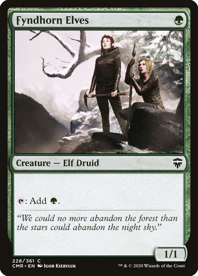 Fyndhorn Elves [Commander Legends] | Gear Gaming Fayetteville