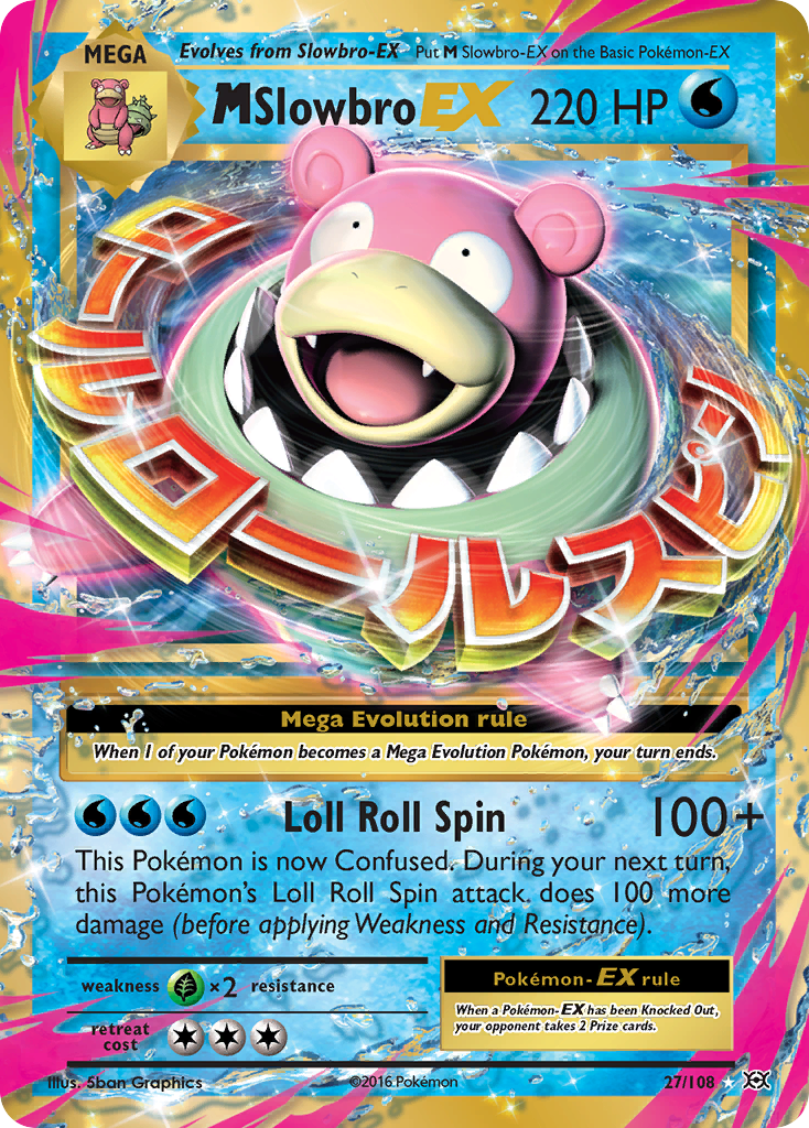 M Slowbro EX (27/108) [XY: Evolutions] | Gear Gaming Fayetteville