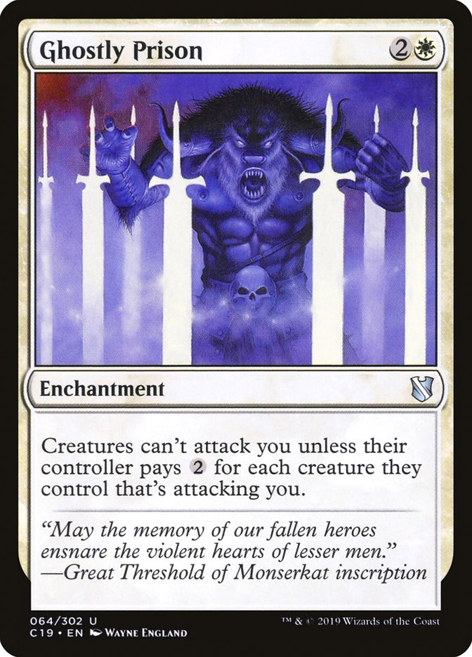 Ghostly Prison [Commander 2019] | Gear Gaming Fayetteville