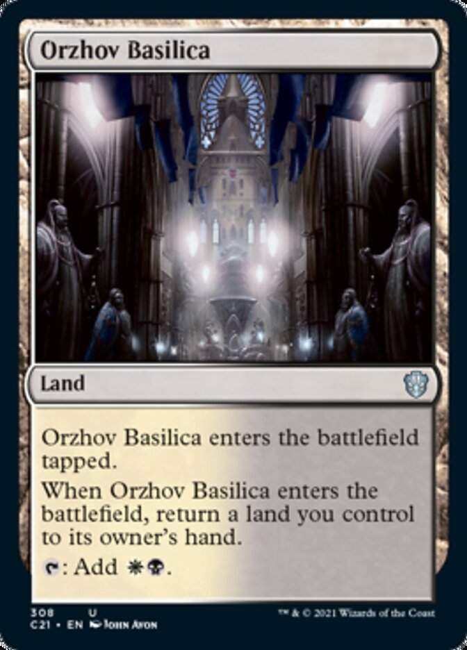 Orzhov Basilica [Commander 2021] | Gear Gaming Fayetteville