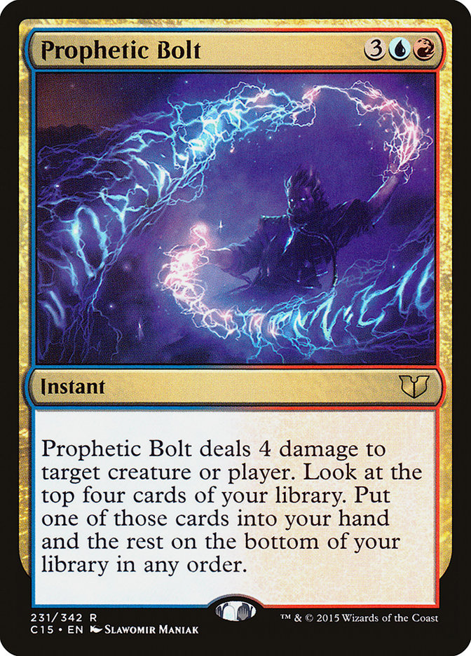 Prophetic Bolt [Commander 2015] | Gear Gaming Fayetteville