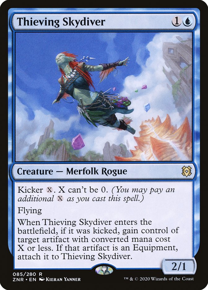 Thieving Skydiver [Zendikar Rising] | Gear Gaming Fayetteville