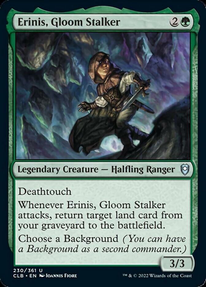 Erinis, Gloom Stalker [Commander Legends: Battle for Baldur's Gate] | Gear Gaming Fayetteville