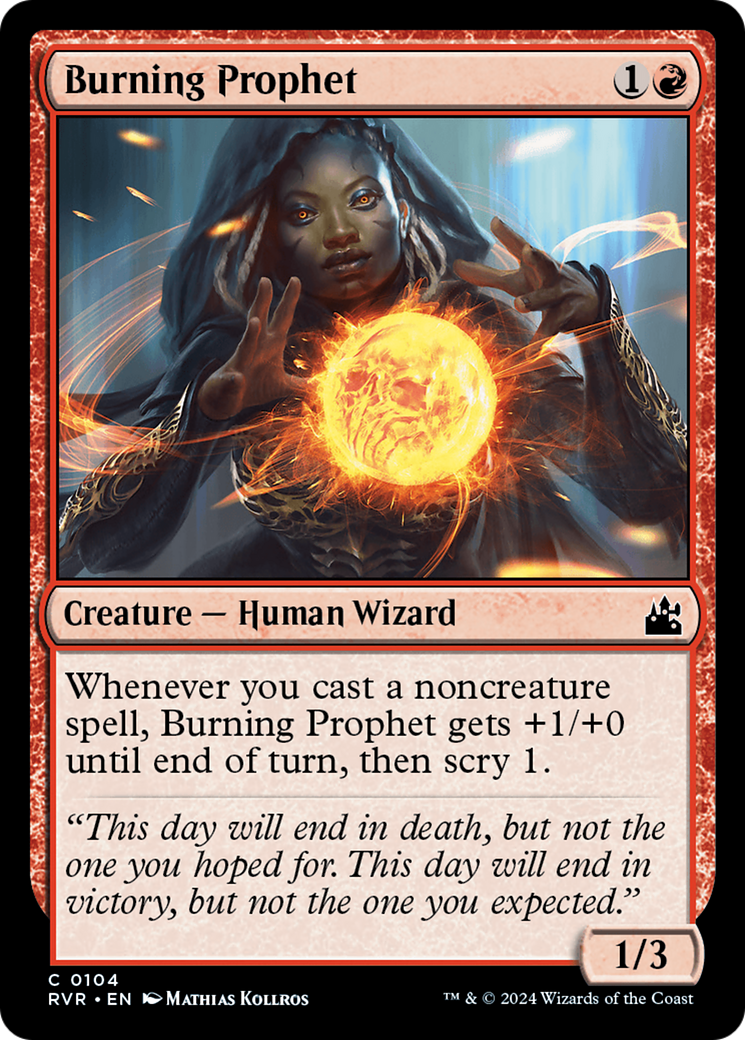 Burning Prophet [Ravnica Remastered] | Gear Gaming Fayetteville