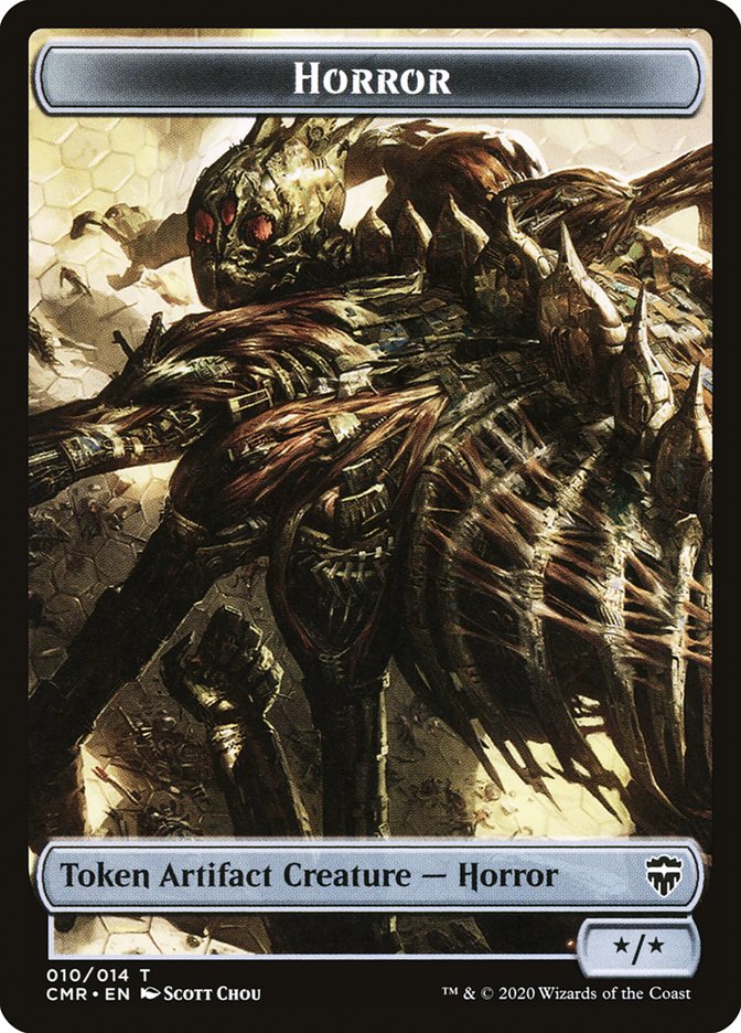 Horror Token [Commander Legends Tokens] | Gear Gaming Fayetteville