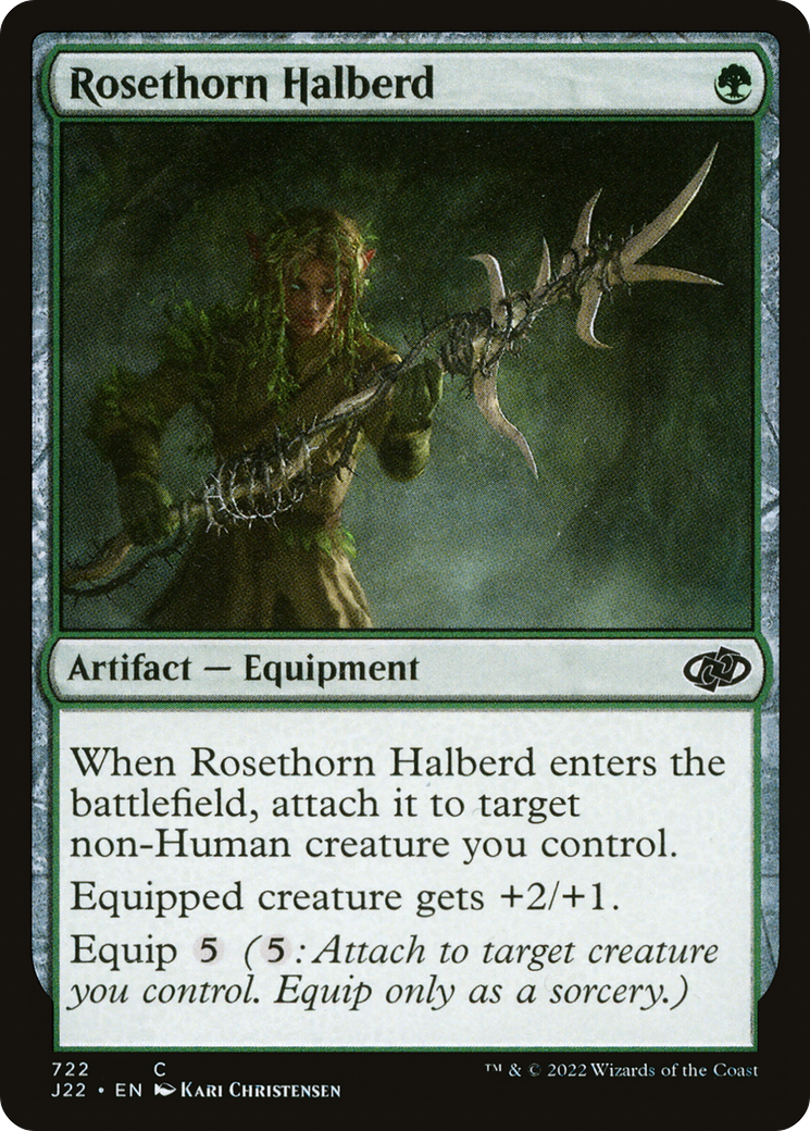 Rosethorn Halberd [Jumpstart 2022] | Gear Gaming Fayetteville