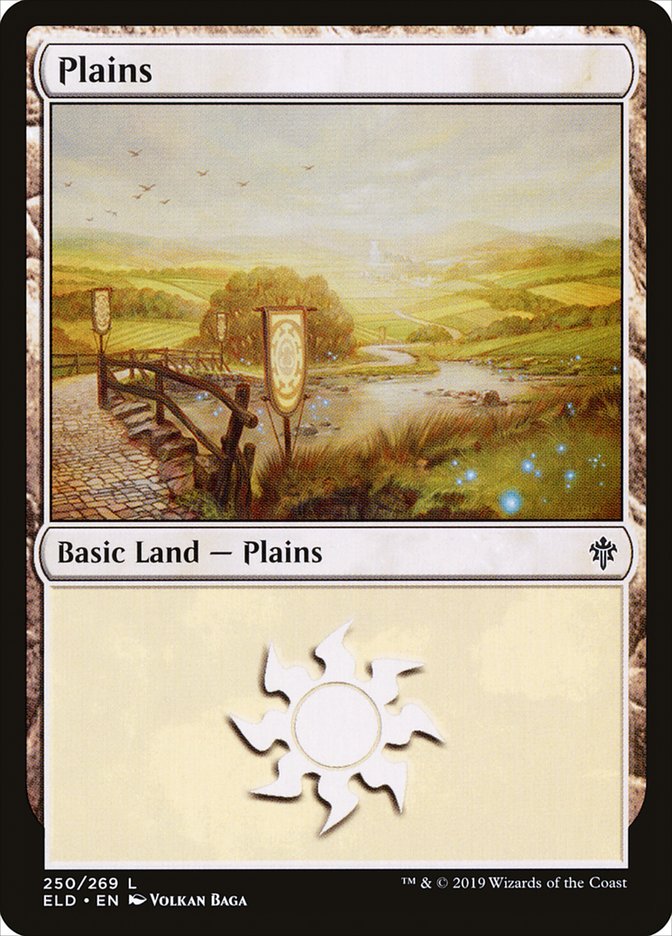 Plains (250) [Throne of Eldraine] | Gear Gaming Fayetteville