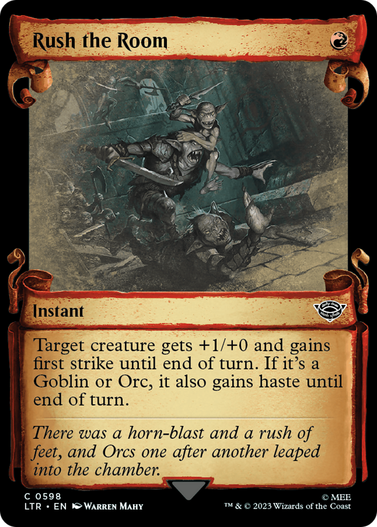 Rush the Room [The Lord of the Rings: Tales of Middle-Earth Showcase Scrolls] | Gear Gaming Fayetteville