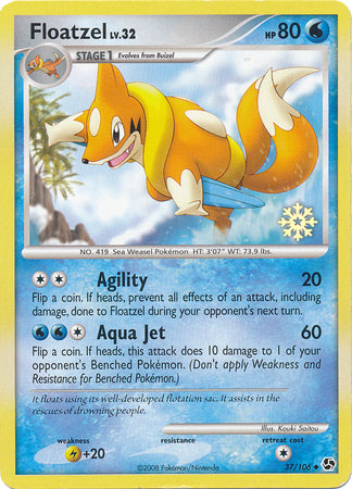 Floatzel (37/106) [Countdown Calendar Promos] | Gear Gaming Fayetteville