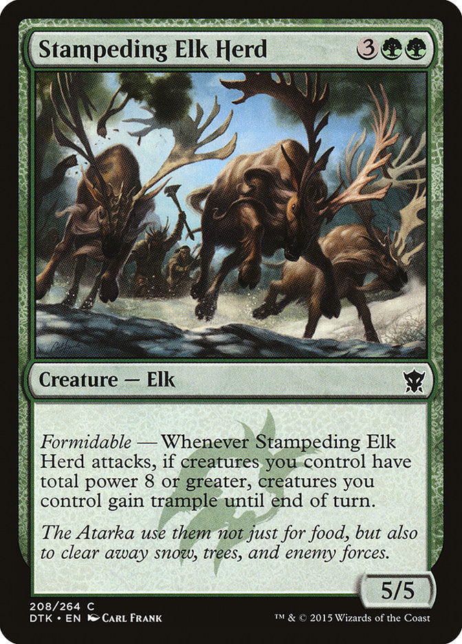 Stampeding Elk Herd [Dragons of Tarkir] | Gear Gaming Fayetteville