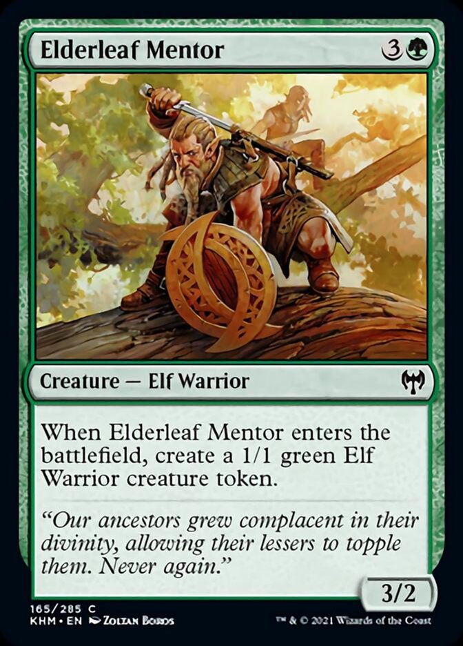 Elderleaf Mentor [Kaldheim] | Gear Gaming Fayetteville