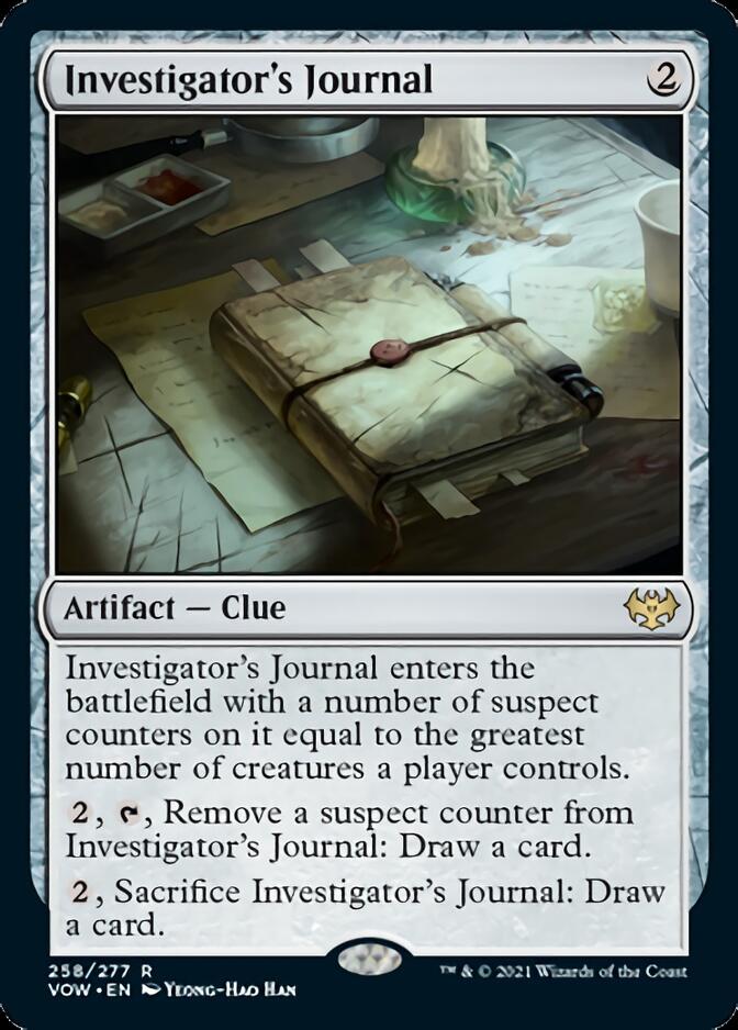 Investigator's Journal [Innistrad: Crimson Vow] | Gear Gaming Fayetteville