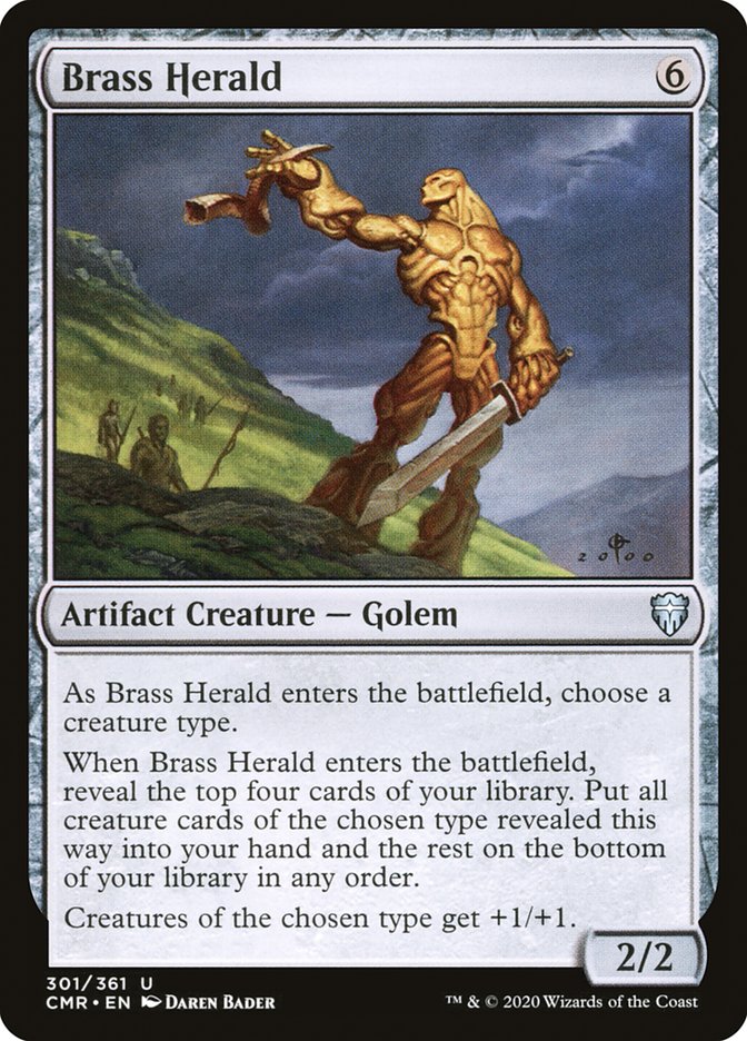 Brass Herald [Commander Legends] | Gear Gaming Fayetteville