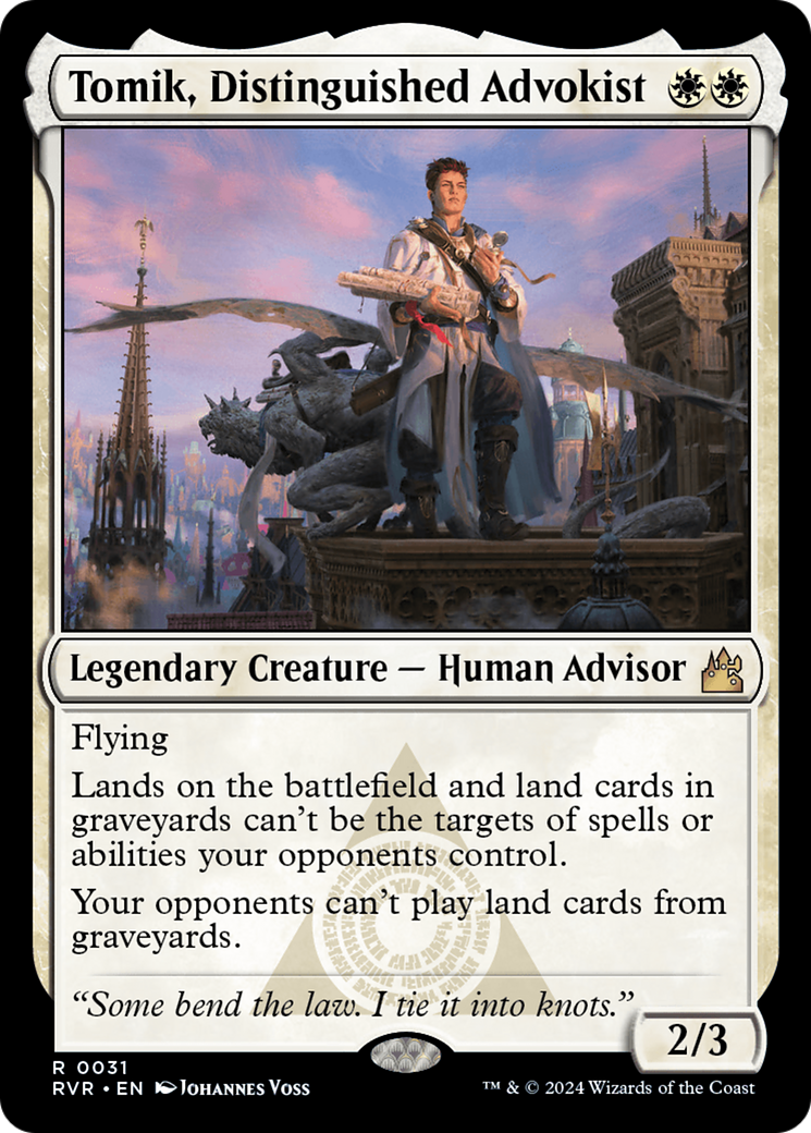 Tomik, Distinguished Advokist [Ravnica Remastered] | Gear Gaming Fayetteville