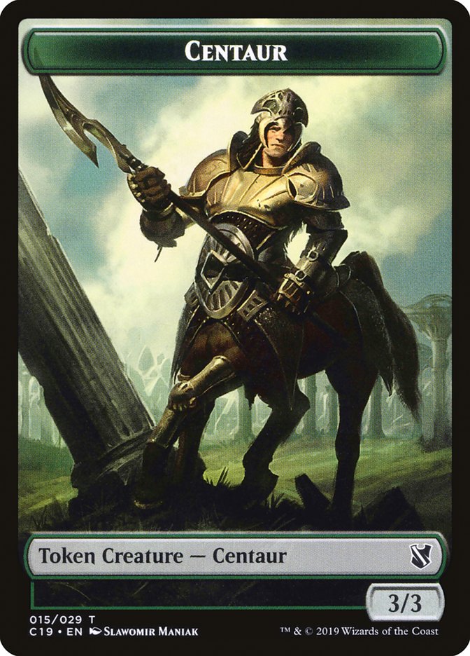 Centaur Token [Commander 2019 Tokens] | Gear Gaming Fayetteville