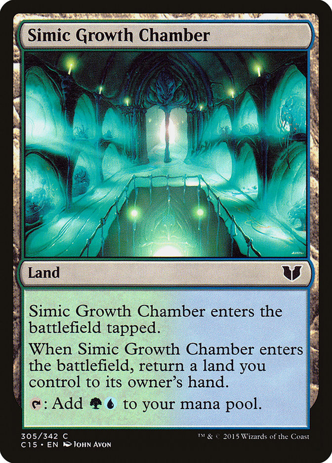 Simic Growth Chamber [Commander 2015] | Gear Gaming Fayetteville