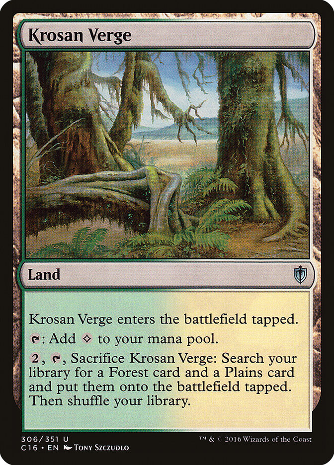 Krosan Verge [Commander 2016] | Gear Gaming Fayetteville