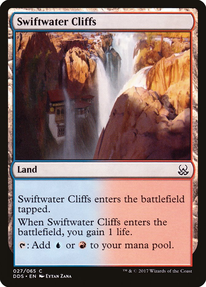 Swiftwater Cliffs [Duel Decks: Mind vs. Might] | Gear Gaming Fayetteville