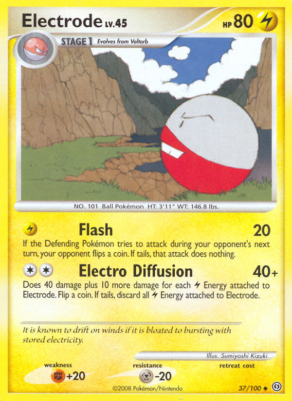 Electrode (37/100) [Diamond & Pearl: Stormfront] | Gear Gaming Fayetteville