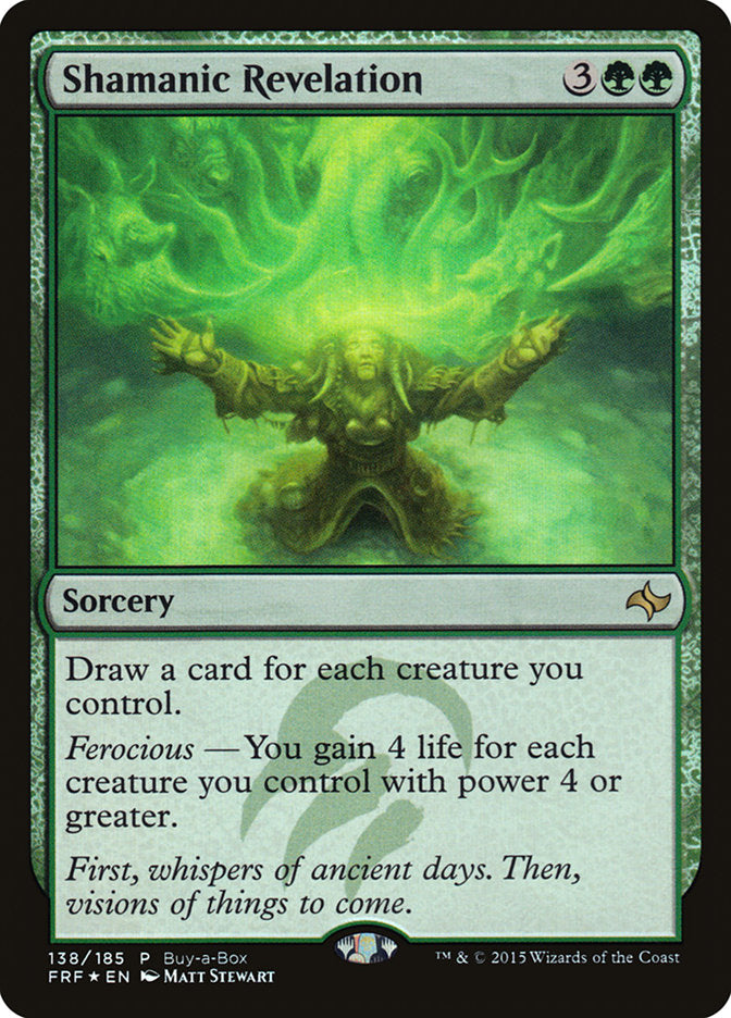 Shamanic Revelation (Buy-A-Box) [Fate Reforged Promos] | Gear Gaming Fayetteville