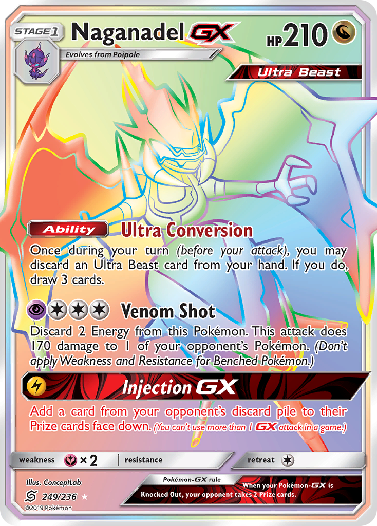 Naganadel GX (249/236) [Sun & Moon: Unified Minds] | Gear Gaming Fayetteville