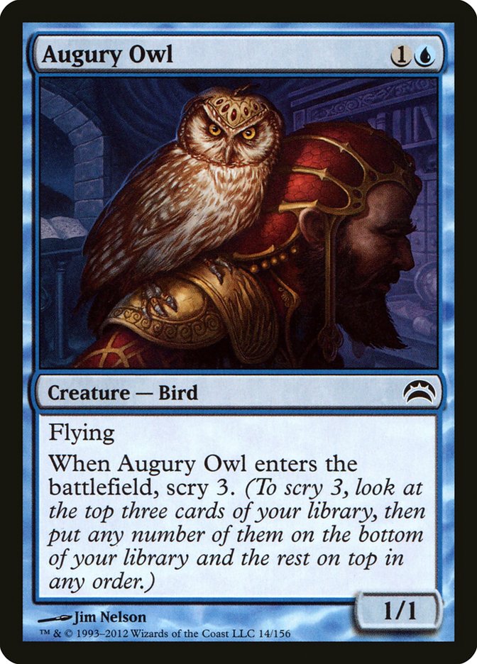 Augury Owl [Planechase 2012] | Gear Gaming Fayetteville