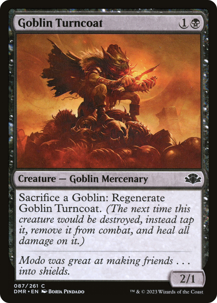 Goblin Turncoat [Dominaria Remastered] | Gear Gaming Fayetteville