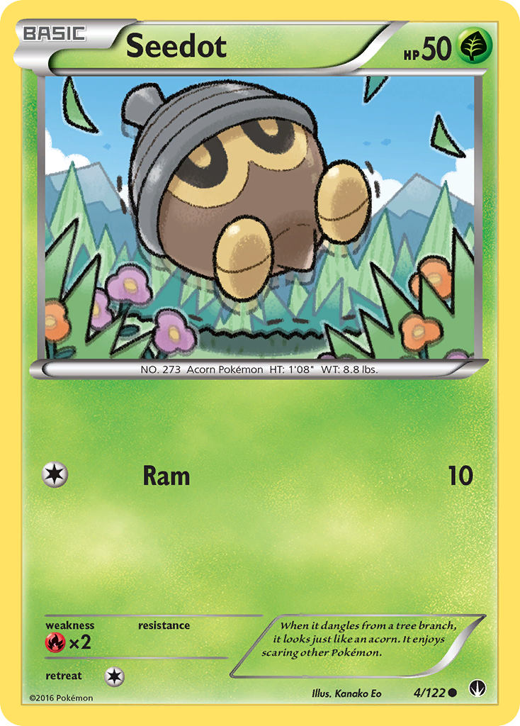 Seedot (4/122) [XY: BREAKpoint] | Gear Gaming Fayetteville