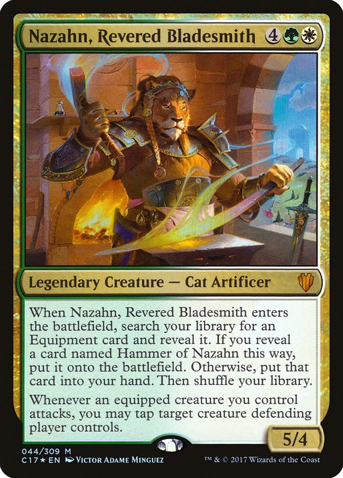 Nazahn, Revered Bladesmith [Commander 2017] | Gear Gaming Fayetteville