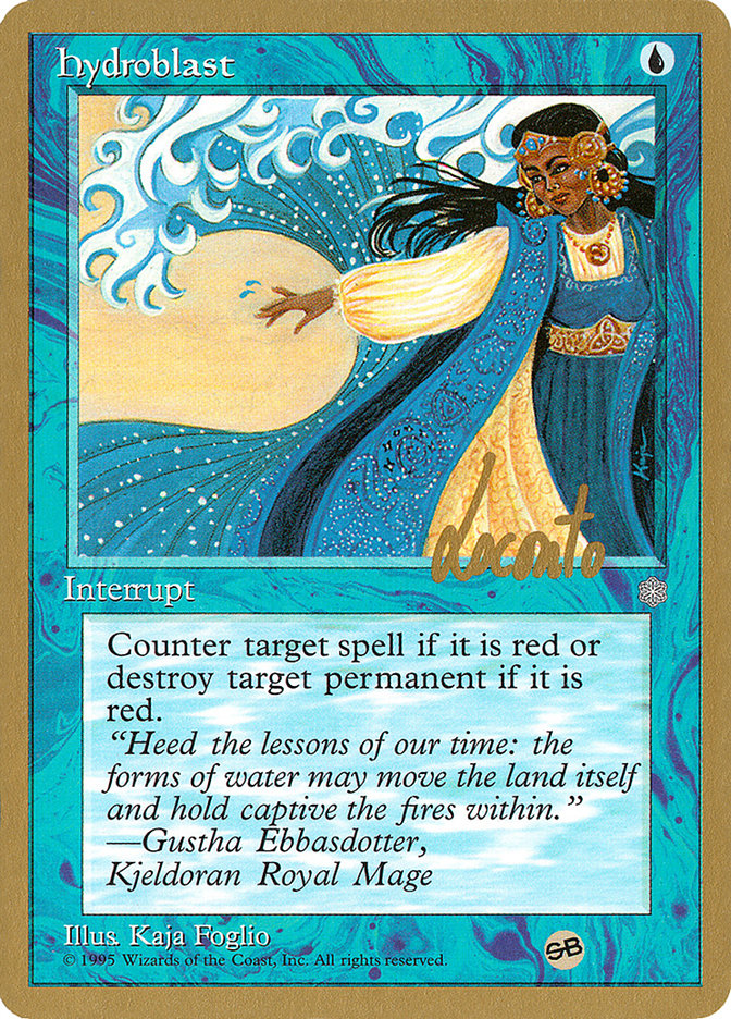 Hydroblast (Michael Loconto) (SB) [Pro Tour Collector Set] | Gear Gaming Fayetteville