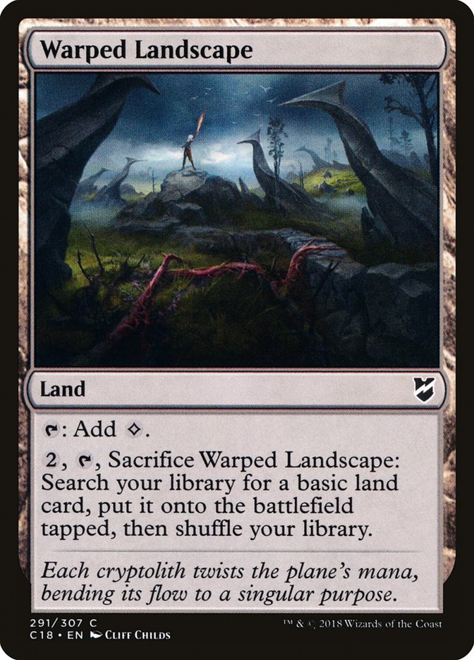 Warped Landscape [Commander 2018] | Gear Gaming Fayetteville