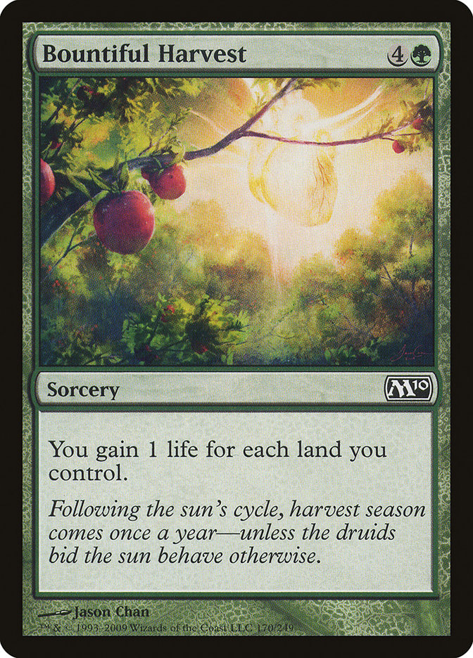 Bountiful Harvest [Magic 2010] | Gear Gaming Fayetteville