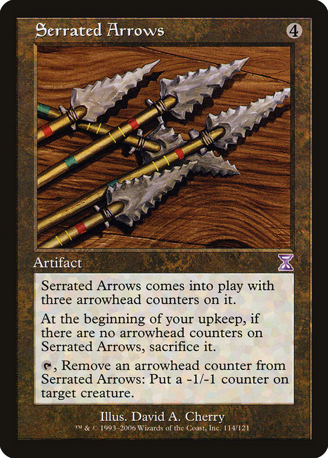 Serrated Arrows [Time Spiral Timeshifted] | Gear Gaming Fayetteville