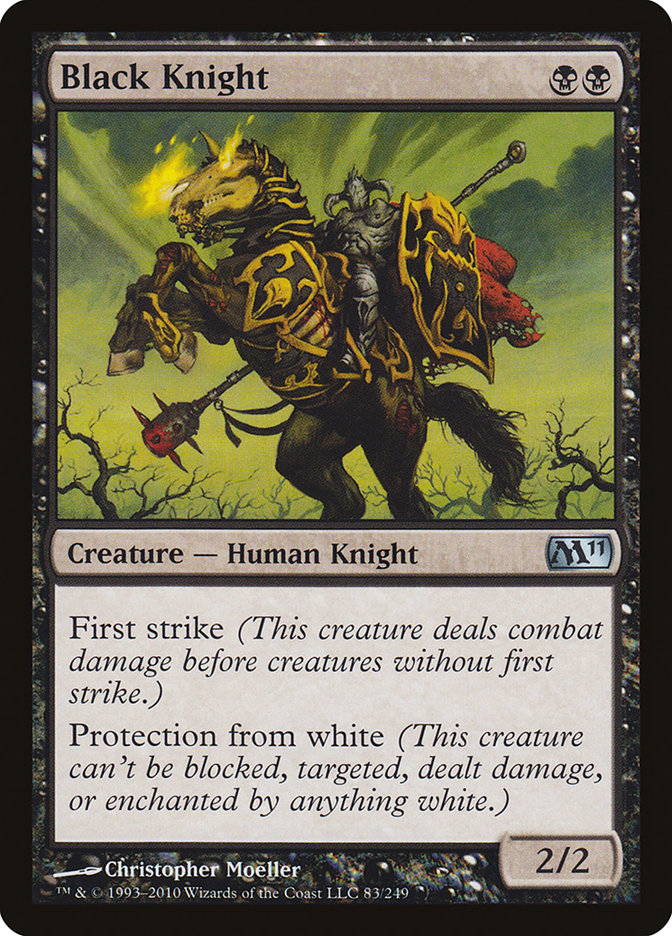 Black Knight [Magic 2011] | Gear Gaming Fayetteville