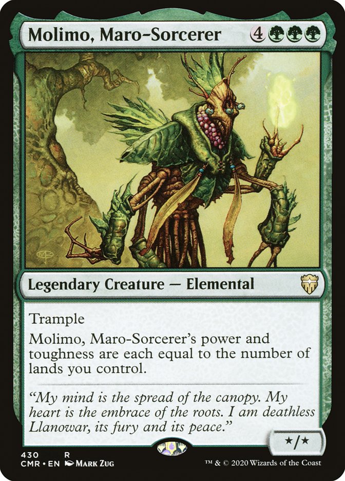 Molimo, Maro-Sorcerer [Commander Legends] | Gear Gaming Fayetteville