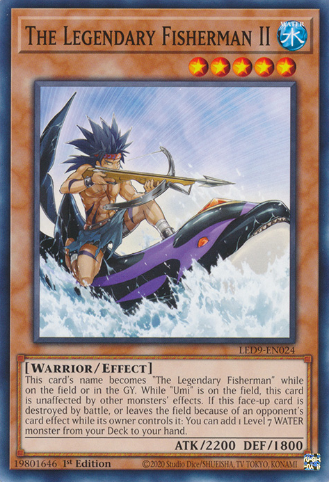 The Legendary Fisherman II [LED9-EN024] Common | Gear Gaming Fayetteville