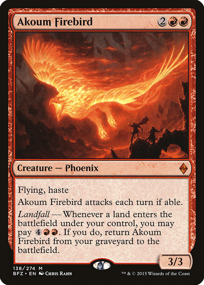 Akoum Firebird [Battle for Zendikar] | Gear Gaming Fayetteville