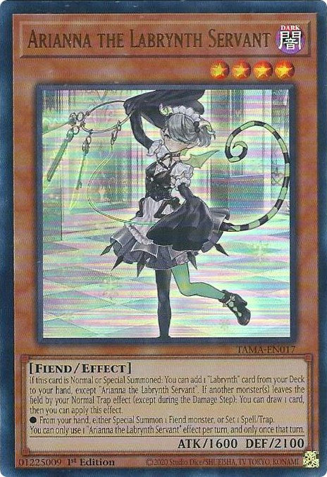 Arianna the Labrynth Servant [TAMA-EN017] Ultra Rare | Gear Gaming Fayetteville